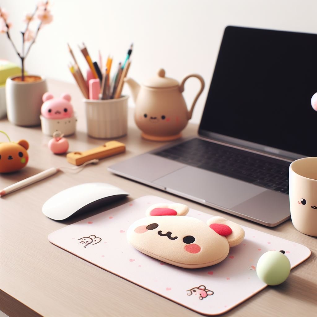 Kawai desk accesories in Mister Mouse